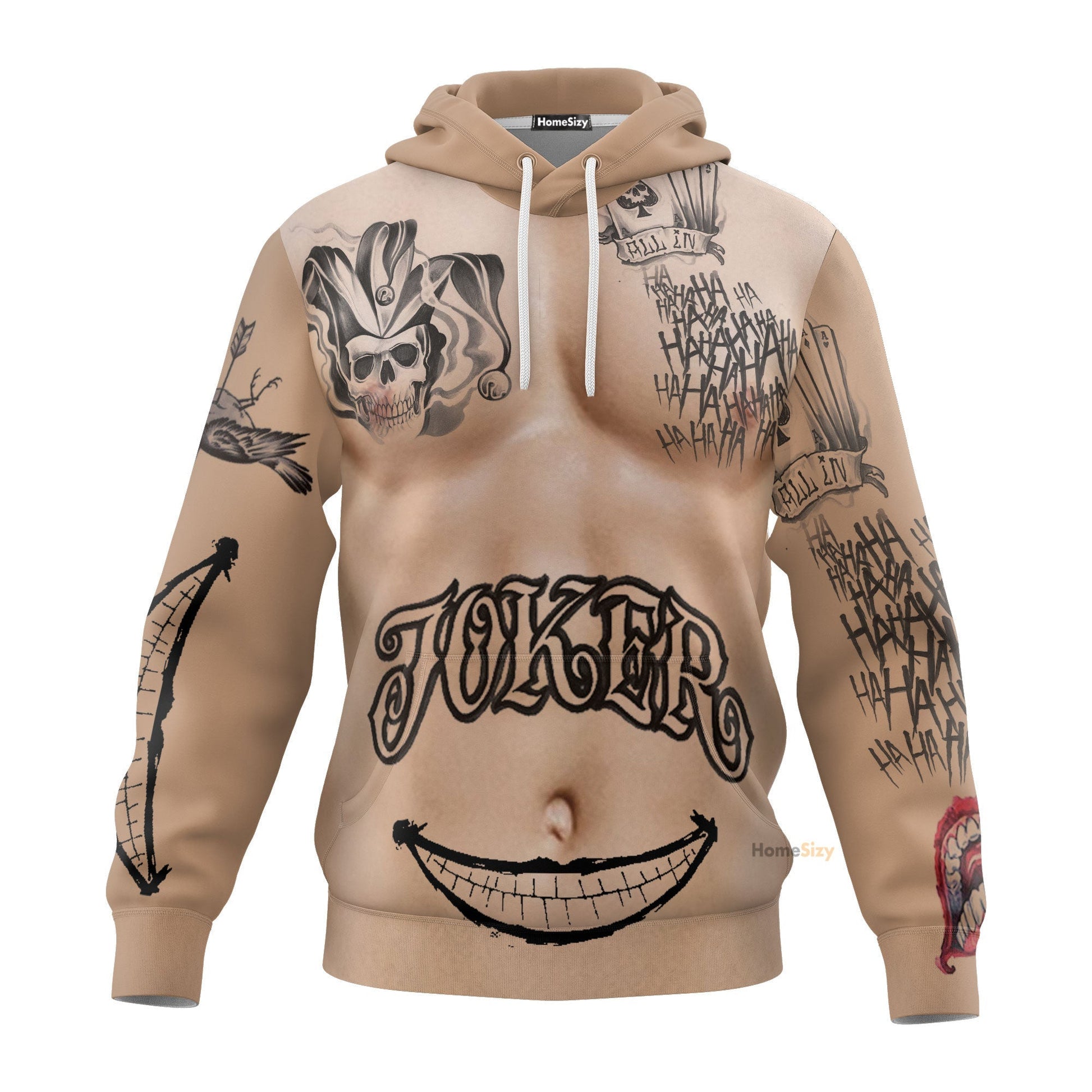QT212119Hf Joker Custom Cosplay Costume Hoodie