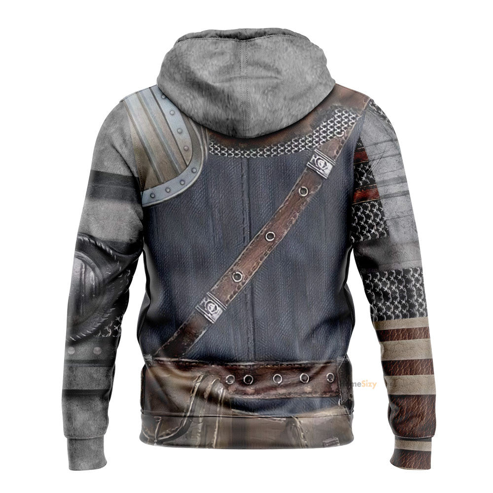 Dark Souls Chosen Undead Custom Cosplay Costume Hoodie QT204269Hf