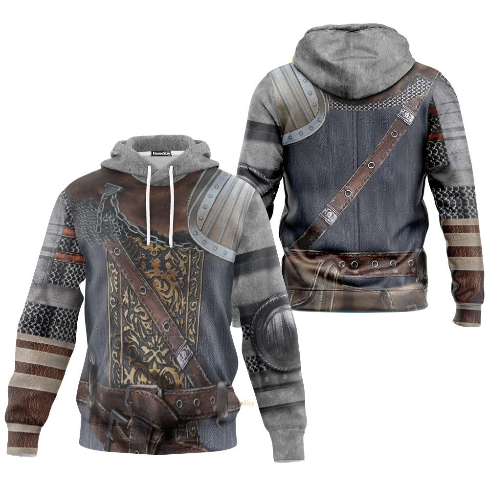 Dark Souls Chosen Undead Custom Cosplay Costume Hoodie QT204269Hf