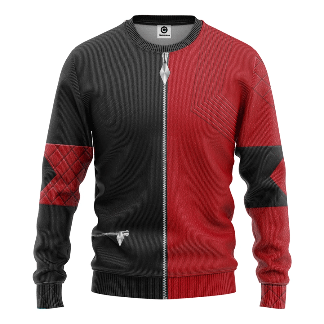  The Suicide Squad Harley Quinn Custom Cosplay Costume Tshirt Hoodie QT208345Hg