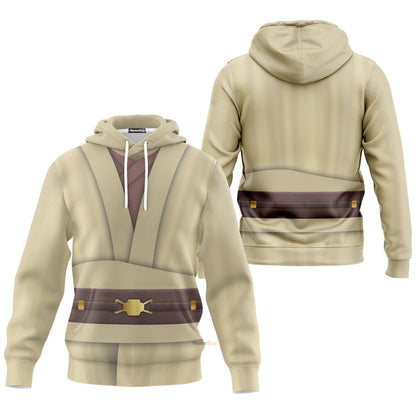  Stwa Obi Wan Kenobi Set Custom Cosplay Costume Tshirt Hoodie QT205034Hd