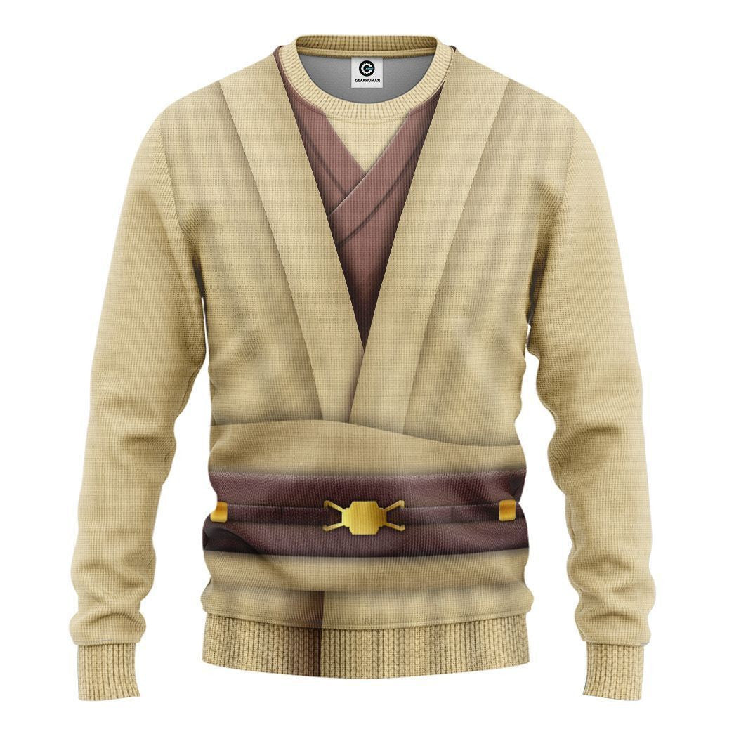  Stwa Obi Wan Kenobi Set Custom Cosplay Costume Tshirt Hoodie QT205034Hd