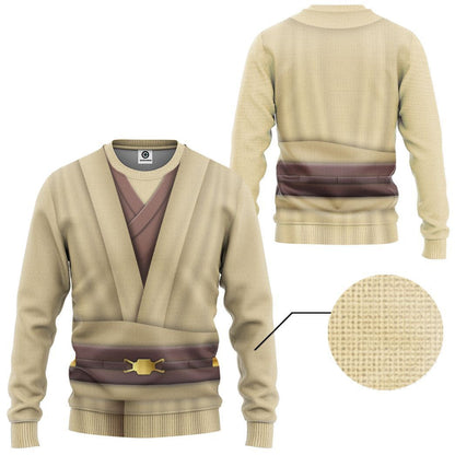  Stwa Obi Wan Kenobi Set Custom Cosplay Costume Tshirt Hoodie QT205034Hd