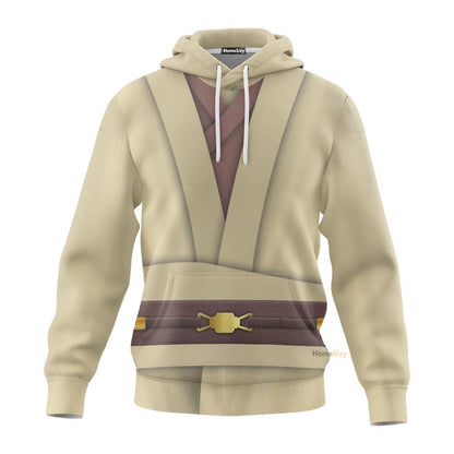  Stwa Obi Wan Kenobi Set Custom Cosplay Costume Tshirt Hoodie QT205034Hd
