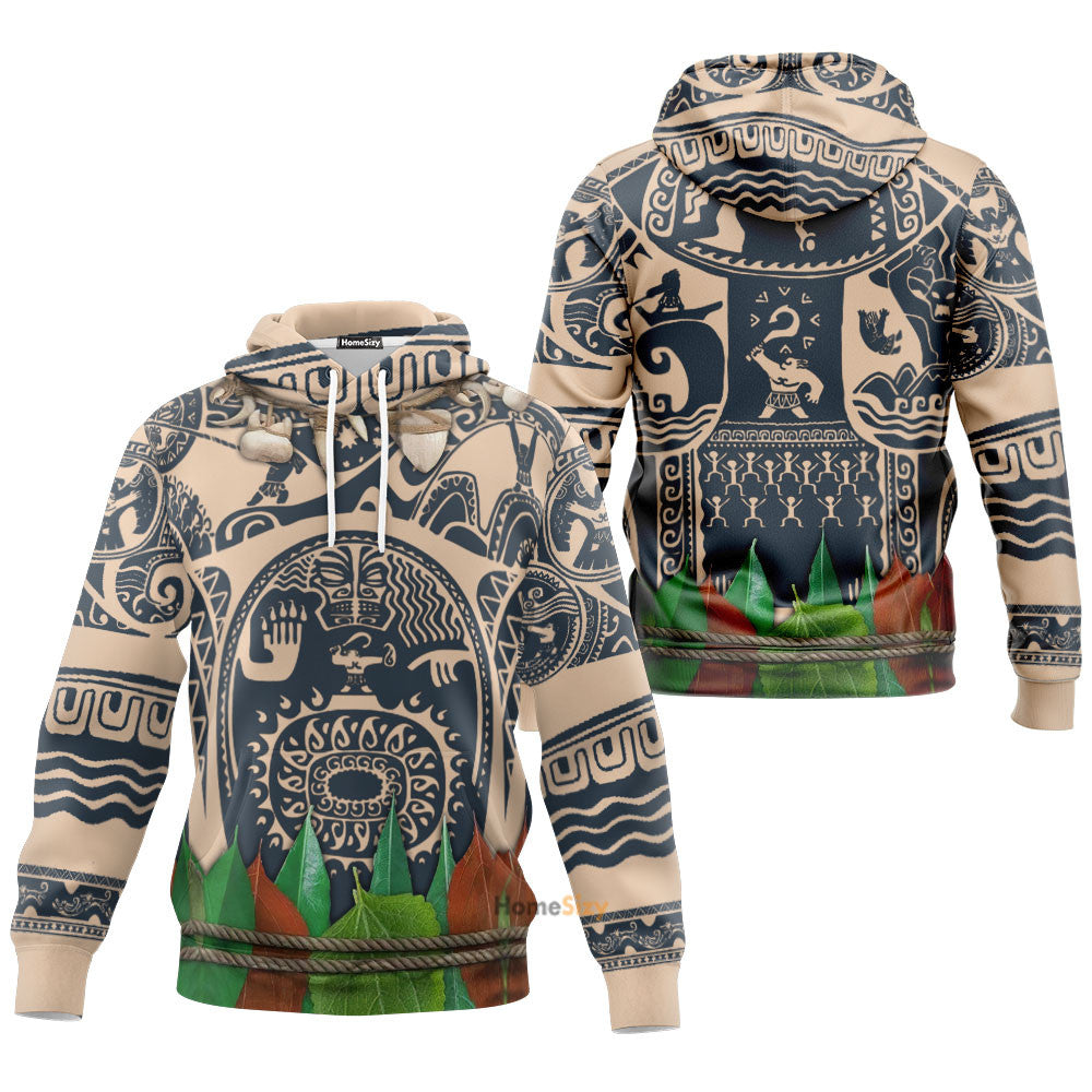 QT209186Td Moana Custom Cosplay Costume Hoodie