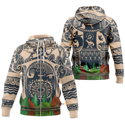 QT209186Td Moana Custom Cosplay Costume Hoodie