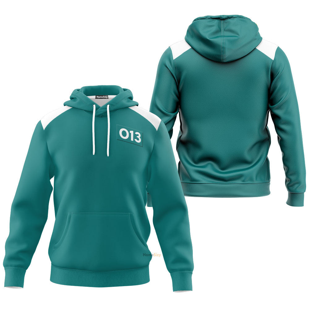 Squid Game Players Number - Cosplay Costume Hoodie QT309555