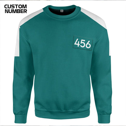 Squid Game Players Number - Cosplay Costume Hoodie QT309555