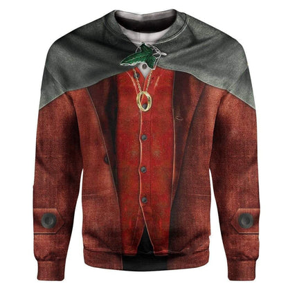 Frodo Baggins Lord Of The Rings Custom Cosplay Costume Tshirt Zip Hoodie Sweatshirt QT210312Hf