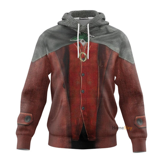 Frodo Baggins Lord Of The Rings Custom Cosplay Costume Tshirt Zip Hoodie Sweatshirt QT210312Hf