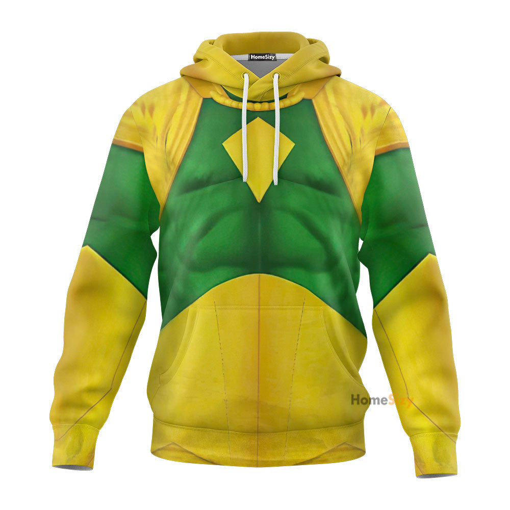  Marvel Vision Comic Suit Custom Cosplay Costume Tshirt Hoodie QT208549Hf