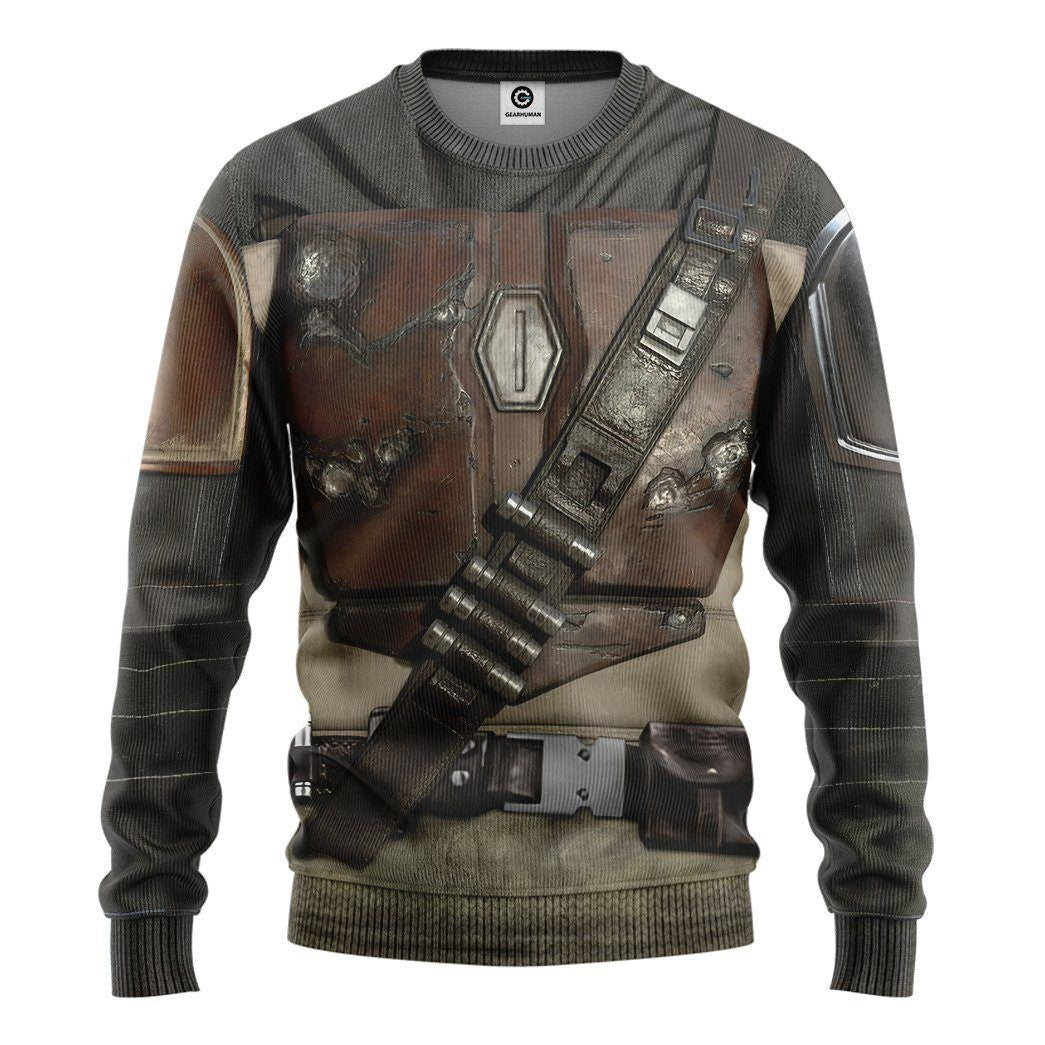 Star War The Mandalorian Custom Cosplay Costume Hoodie QT303315Hf