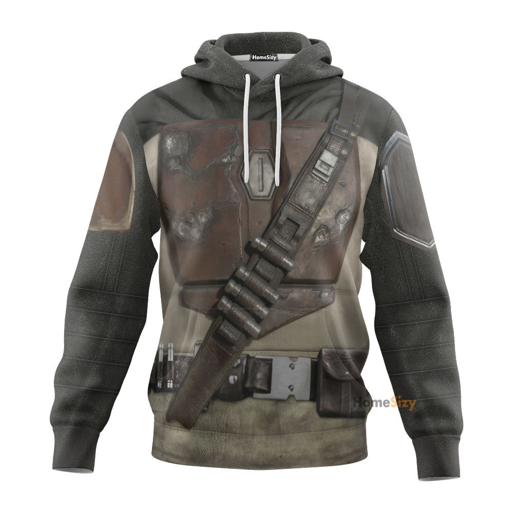 Star War The Mandalorian Custom Cosplay Costume Hoodie QT303315Hf