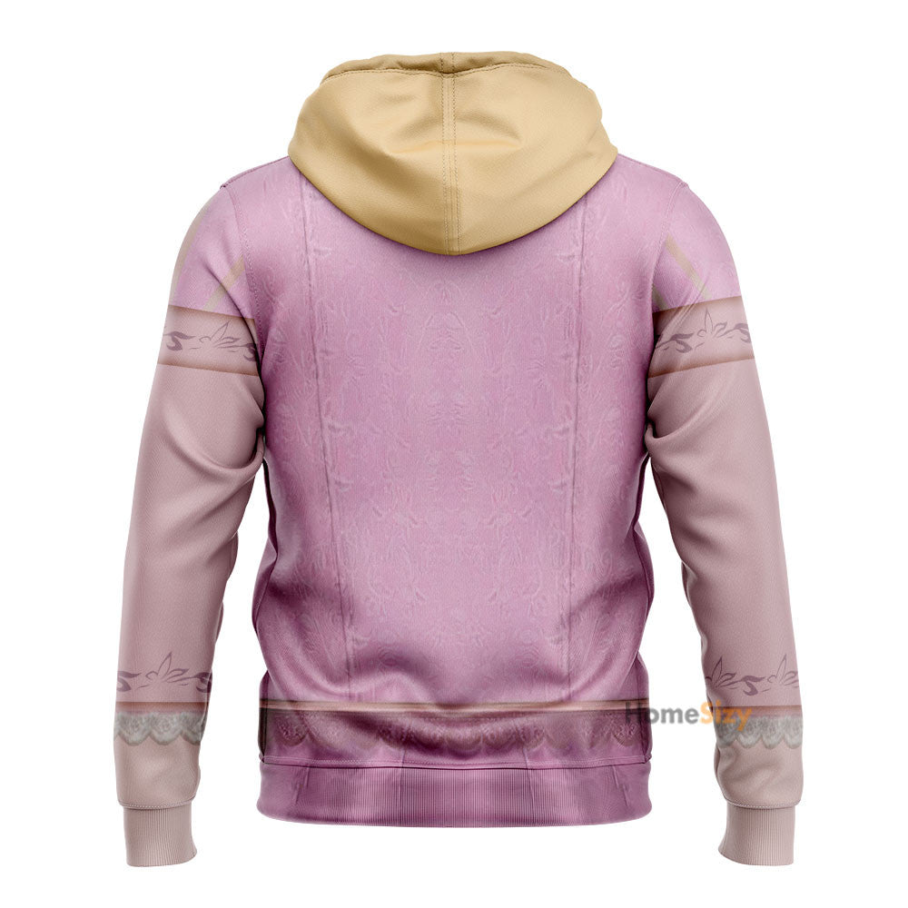  Rapunzel Princess Custom Cosplay Costume Tshirt Hoodie QT208571Hf