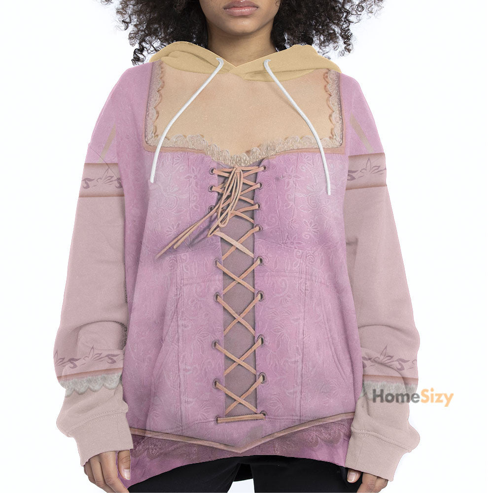  Rapunzel Princess Custom Cosplay Costume Tshirt Hoodie QT208571Hf