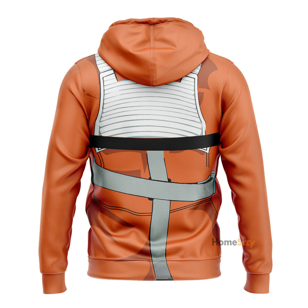 SW X-Wing Pilot Custom Cosplay Costume Hoodies QT208708Hf