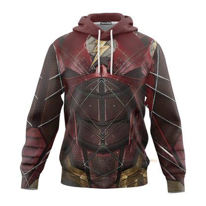  DC The Flash Suit Custom Cosplay Costume Hoodie QT206194Hf