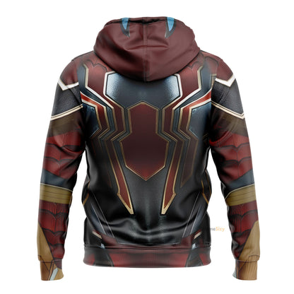  Spiderman Iron Spider Custom Cosplay Costume Hoodie QT211541Hg