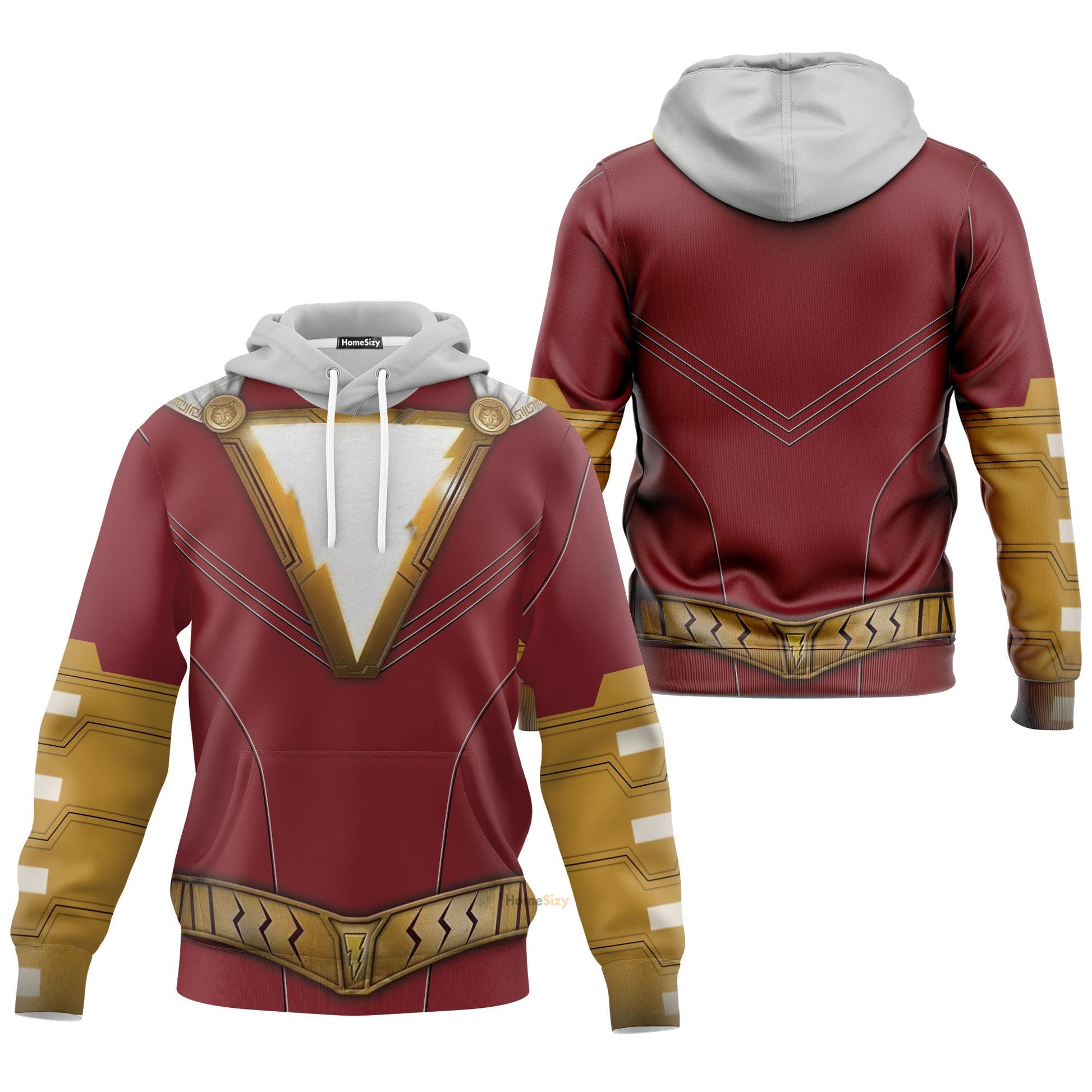 Shazam Custom Cosplay Costume Hoodies QT208266Hf