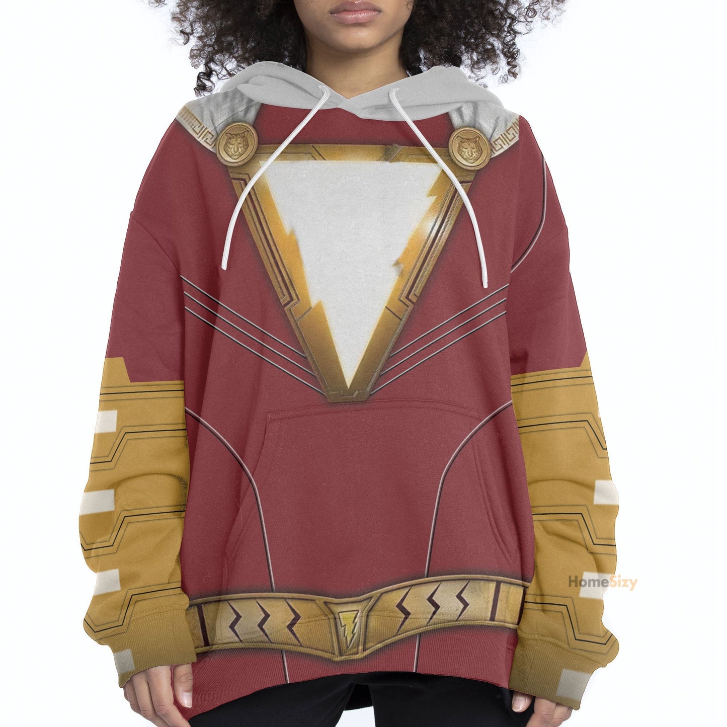 Shazam Custom Cosplay Costume Hoodies QT208266Hf