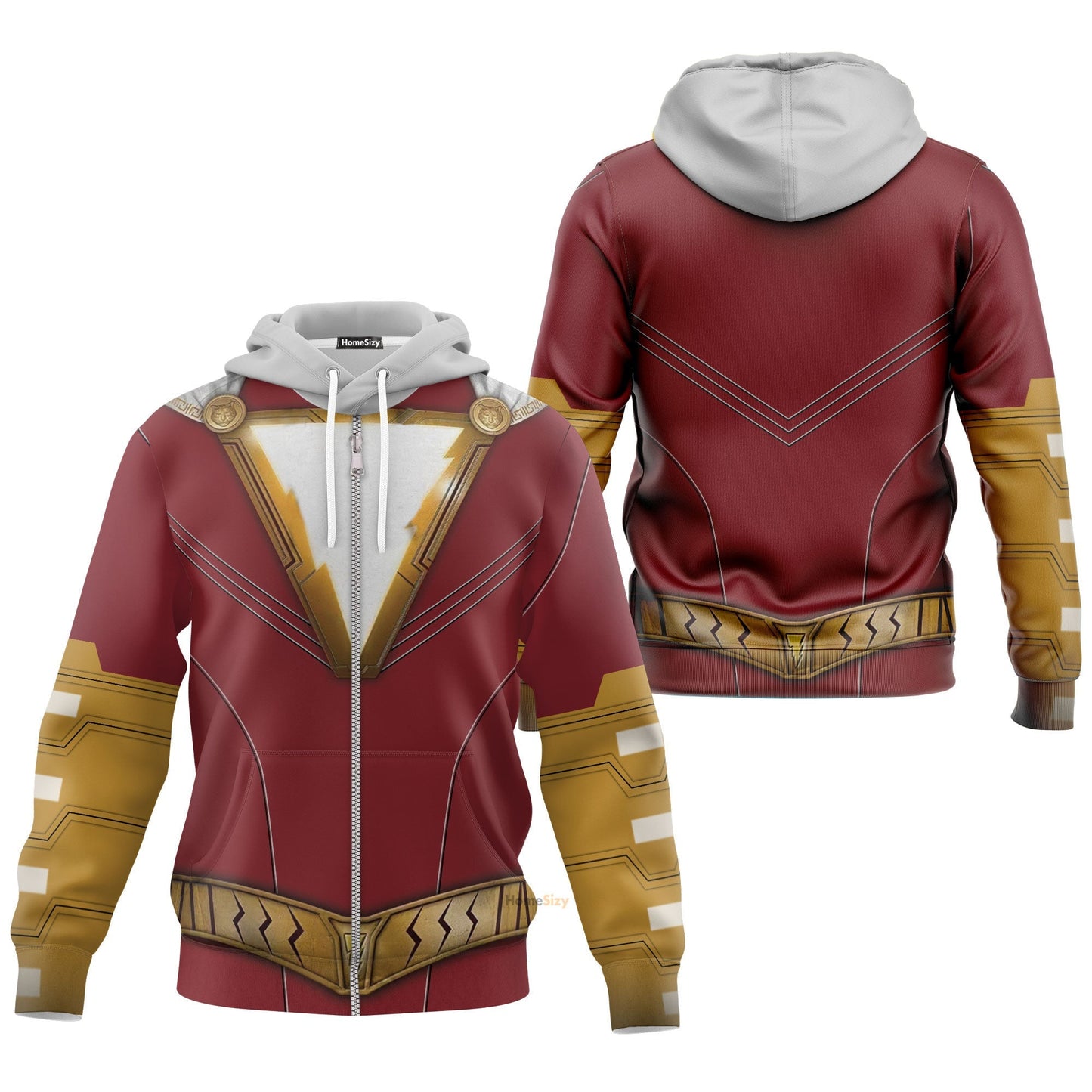 Shazam Custom Cosplay Costume Hoodies QT208266Hf