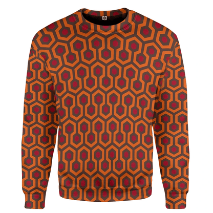  Overlook Hotel Carpet The Shining Custom Cosplay Tshirt Hoodie QT207157Hf