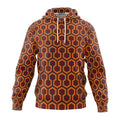  Overlook Hotel Carpet The Shining Custom Cosplay Tshirt Hoodie QT207157Hf
