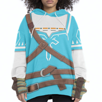  The LOZD  Link BOTW Cosplay Custom Cosplay Costume Hoodie QT206189Hf