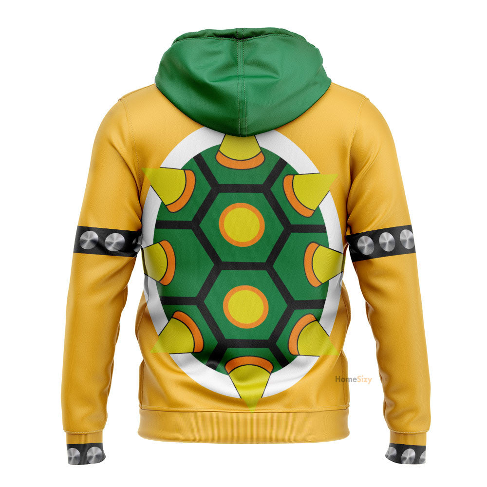  Bowser Loiku Custom Cosplay Costume Hoodie QT207224
