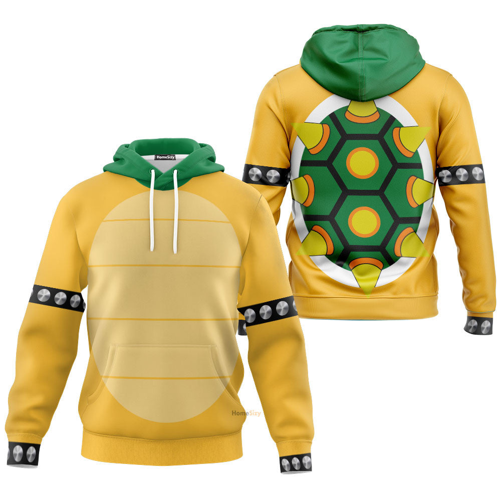  Bowser Loiku Custom Cosplay Costume Hoodie QT207224