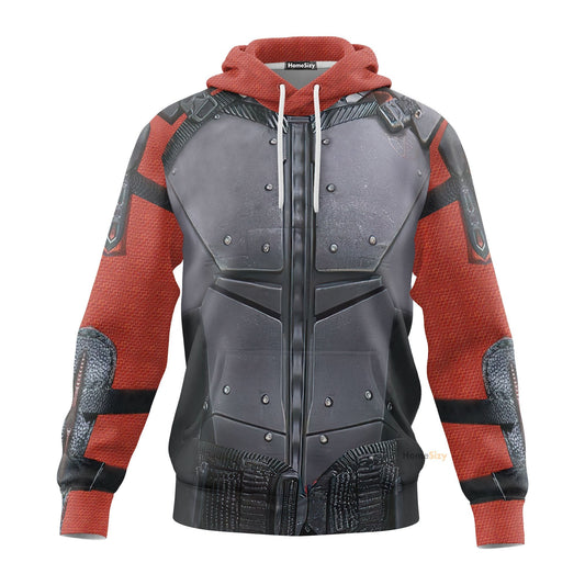  Suicide Squad Deadshot Custom Cosplay Costume Hoodie QT308835