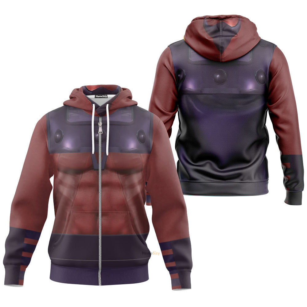  XM Magneto Custom Cosplay Costume Hoodie QT209533Hf