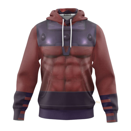  XM Magneto Custom Cosplay Costume Hoodie QT209533Hf