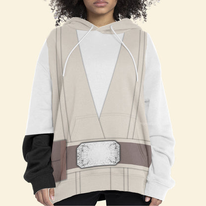  SW Episode VIII The Last Jedi Luke Skywalker Cosplay Costume - Hoodie QT4092601