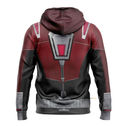  Ant Man Custom Cosplay Costume Hoodie QT210300Hf