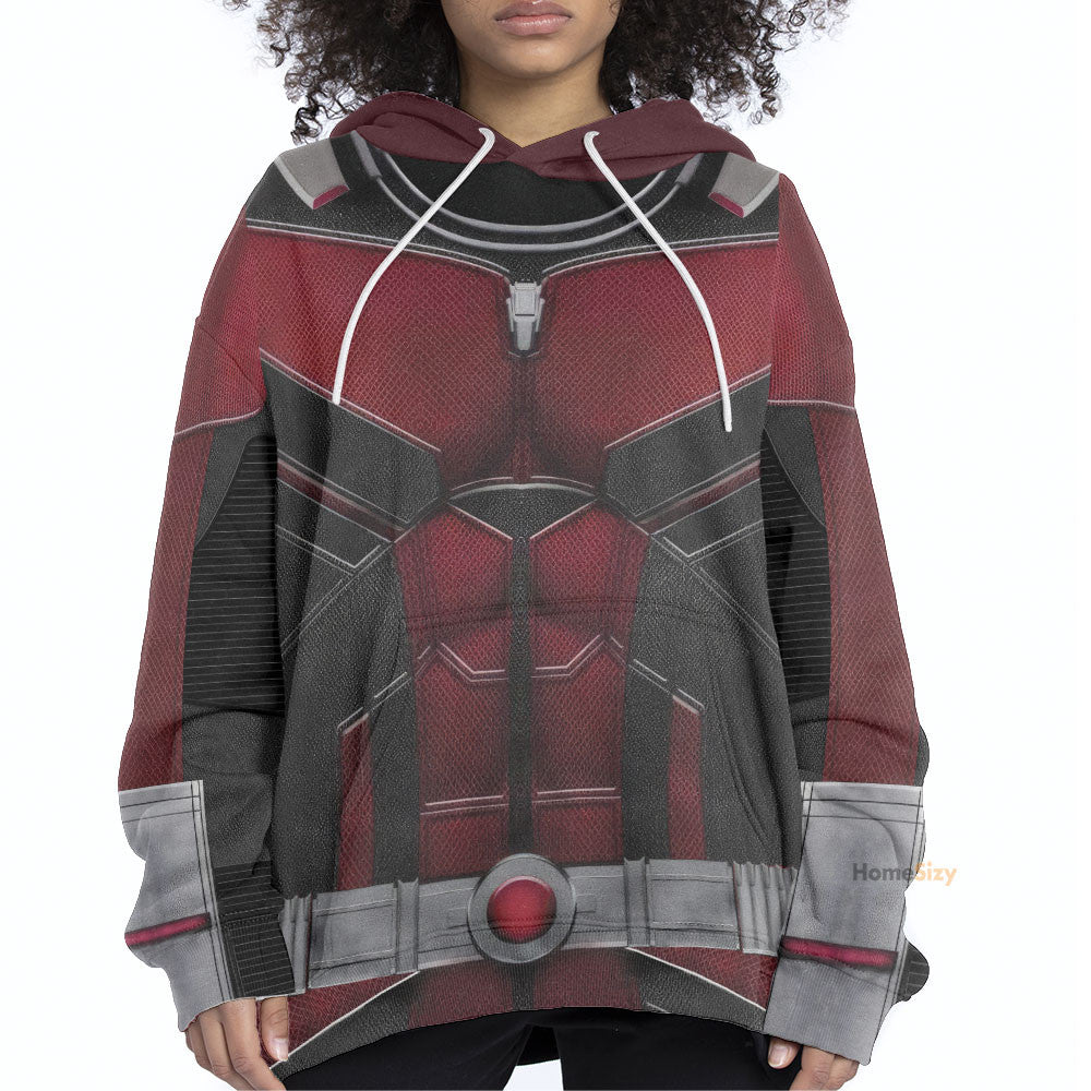  Ant Man Custom Cosplay Costume Hoodie QT210300Hf