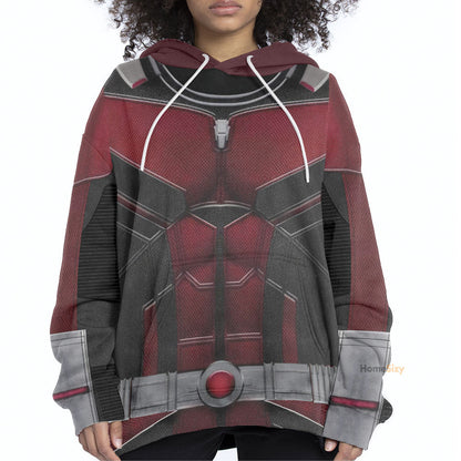  Ant Man Custom Cosplay Costume Hoodie QT210300Hf