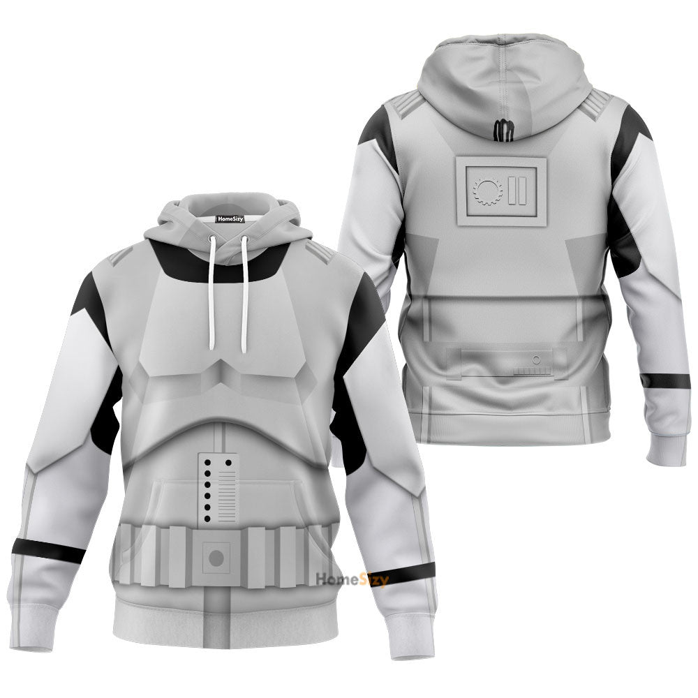  Stwa Stormtrooper Custom Cosplay Costume Tshirt Hoodie QT205331Hg