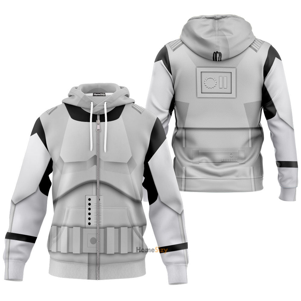  Stwa Stormtrooper Custom Cosplay Costume Tshirt Hoodie QT205331Hg
