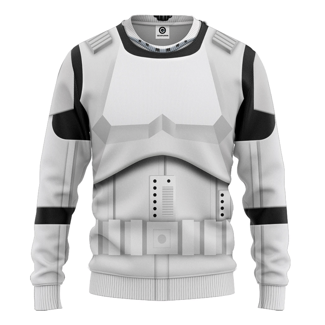  Stwa Stormtrooper Custom Cosplay Costume Tshirt Hoodie QT205331Hg