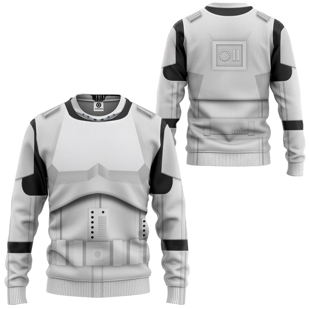  Stwa Stormtrooper Custom Cosplay Costume Tshirt Hoodie QT205331Hg