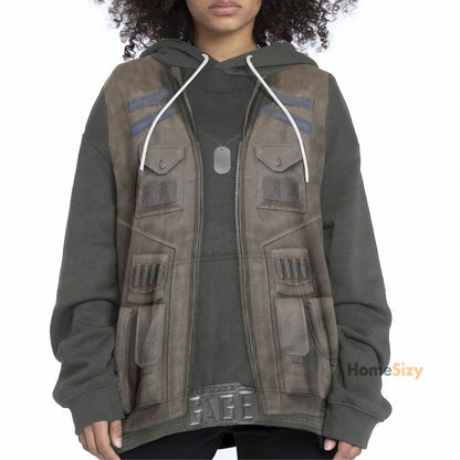 Mortal Kombat Johnny Cage - Cosplay Costume Hoodie QT209206