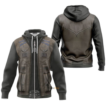 Mortal Kombat Johnny Cage - Cosplay Costume Hoodie QT209206