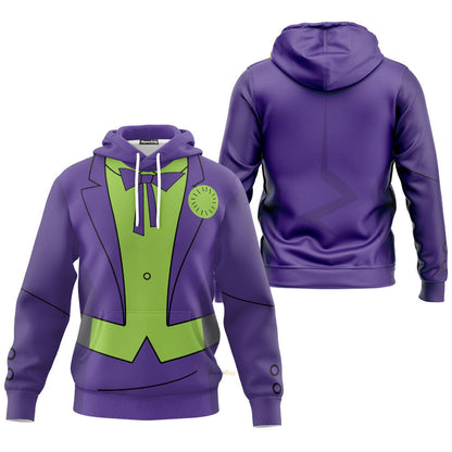  Joker Animated TV Show Custom Cosplay Costume Hoodie QT209346Hc