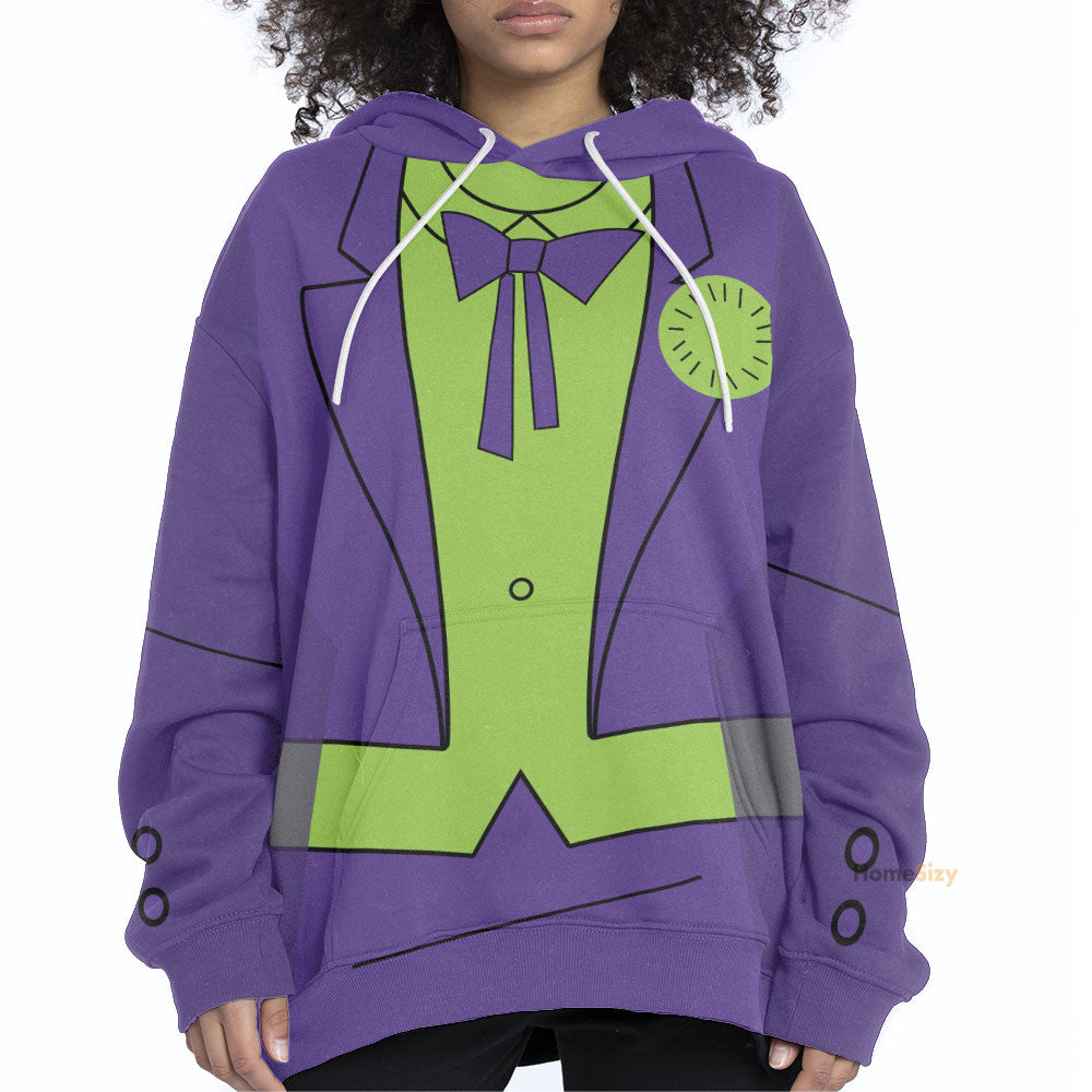  Joker Animated TV Show Custom Cosplay Costume Hoodie QT209346Hc