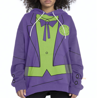  Joker Animated TV Show Custom Cosplay Costume Hoodie QT209346Hc