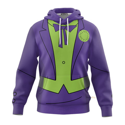  Joker Animated TV Show Custom Cosplay Costume Hoodie QT209346Hc