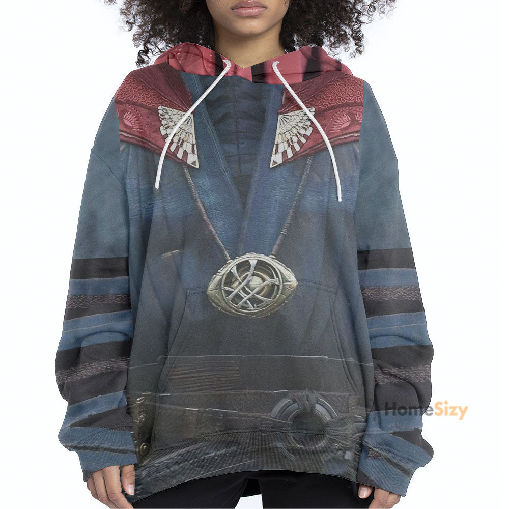  Dr Strange Custom Cosplay Costume Hoodie QT210154Hf
