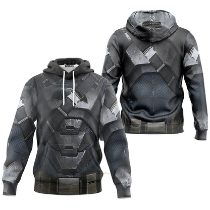  DC Batman's Bulky Power Suit Custom Cosplay Costume Hoodie QT302035Hf