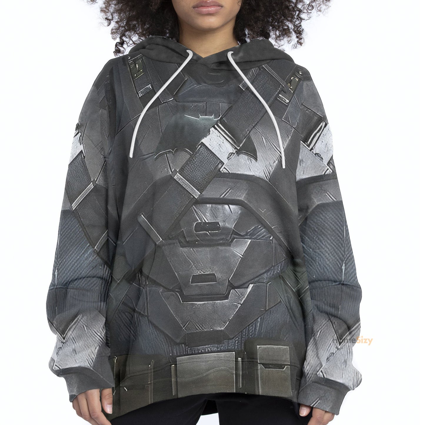  DC Batman's Bulky Power Suit Custom Cosplay Costume Hoodie QT302035Hf
